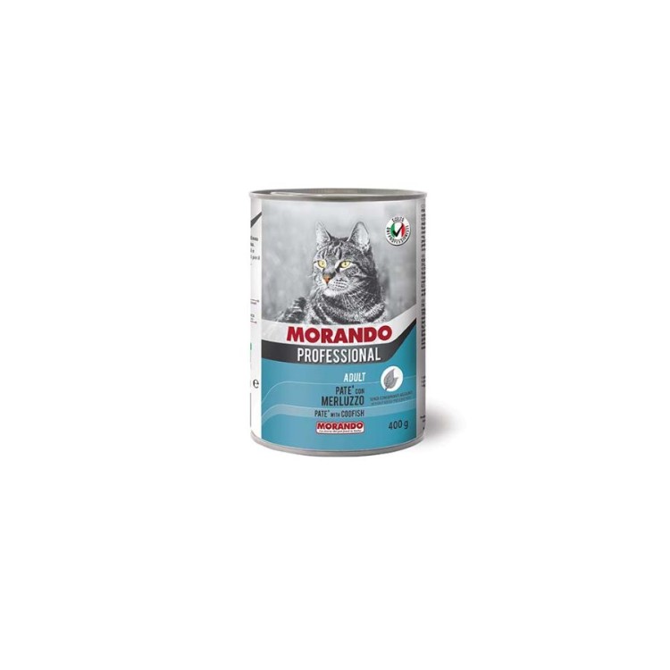 MORANDO PROFESSIONAL ADULT CAT WET FOOD ΜΠΑΚΑΛΙΑΡΟΣ ΠΑΤΕ 400gr