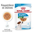 ROYAL CANIN PUPPY DOG MINI CHUNKS IN GRAVY POUCH 85gr ROYAL CANIN PUPPY DOG MINI CHUNKS IN GRAVY POUCH 85gr