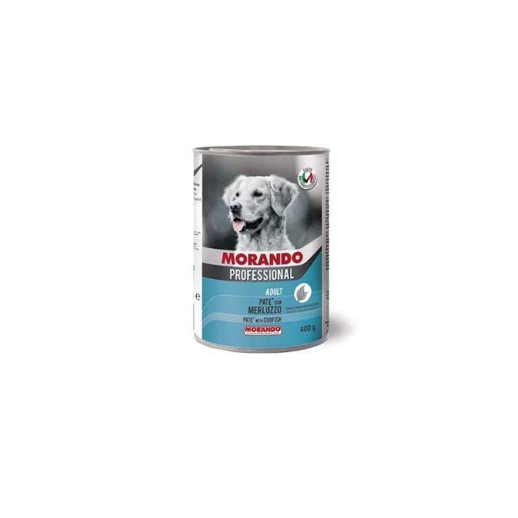 MORANDO PROFESSIONAL ADULT DOG WET FOOD ΜΠΑΚΑΛΙΑΡΟΣ ΠΑΤΕ 400gr
