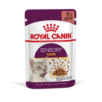 ROYAL CANIN SENSORY TASTE ADULT CAT CHUNKS IN GRAVY POUCH 85gr ROYAL CANIN SENSORY TASTE ADULT CAT CHUNKS IN GRAVY POUCH 85gr
