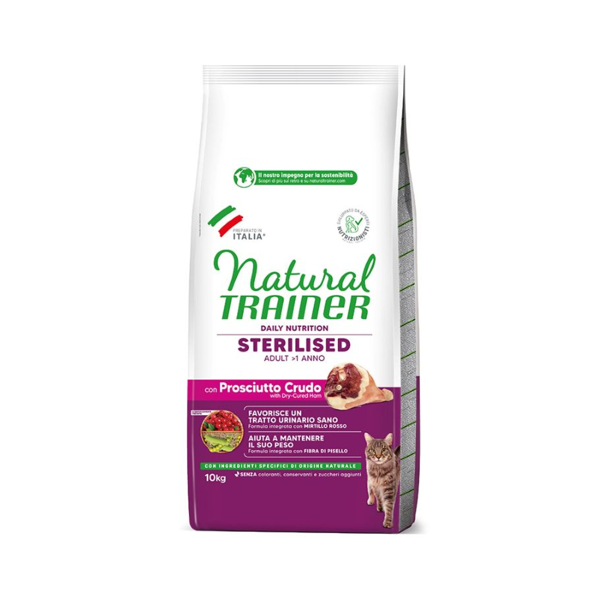 NATURAL TRAINER STERILIZED ADULT CAT ΠΡΟΣΟΥΤΟ 10kg