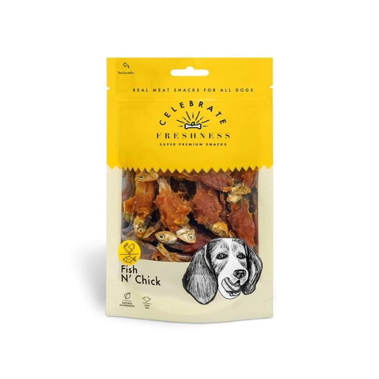CELEBRATE FRESHNESS SNACKS ΚΟΤΟΠΟΥΛΟ ΚΑΙ ΨΑΡΙ 100gr