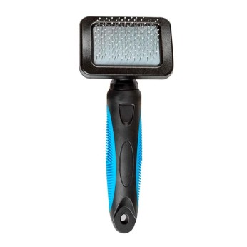 GLEE ΒΟΥΡΤΣΑ SLICKER ΜΕΤΑΛΛΙΚΗ MEDIUM ΓΙΑ ΣΚΥΛΟ