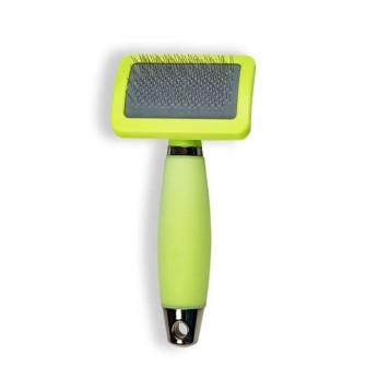 GLEE ΒΟΥΡΤΣΑ SLICKER SMALL ΓΙΑ ΣΚΥΛΟ ΚΑΙ ΓΑΤΑ LIME 8cm GLEE ΒΟΥΡΤΣΑ SLICKER SMALL ΓΙΑ ΣΚΥΛΟ ΚΑΙ ΓΑΤΑ LIME 8cm