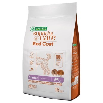 NATURE'S PROTECTION GRAIN FREE RED COAT JUNIOR MINI DOG SALMON 1.5kg