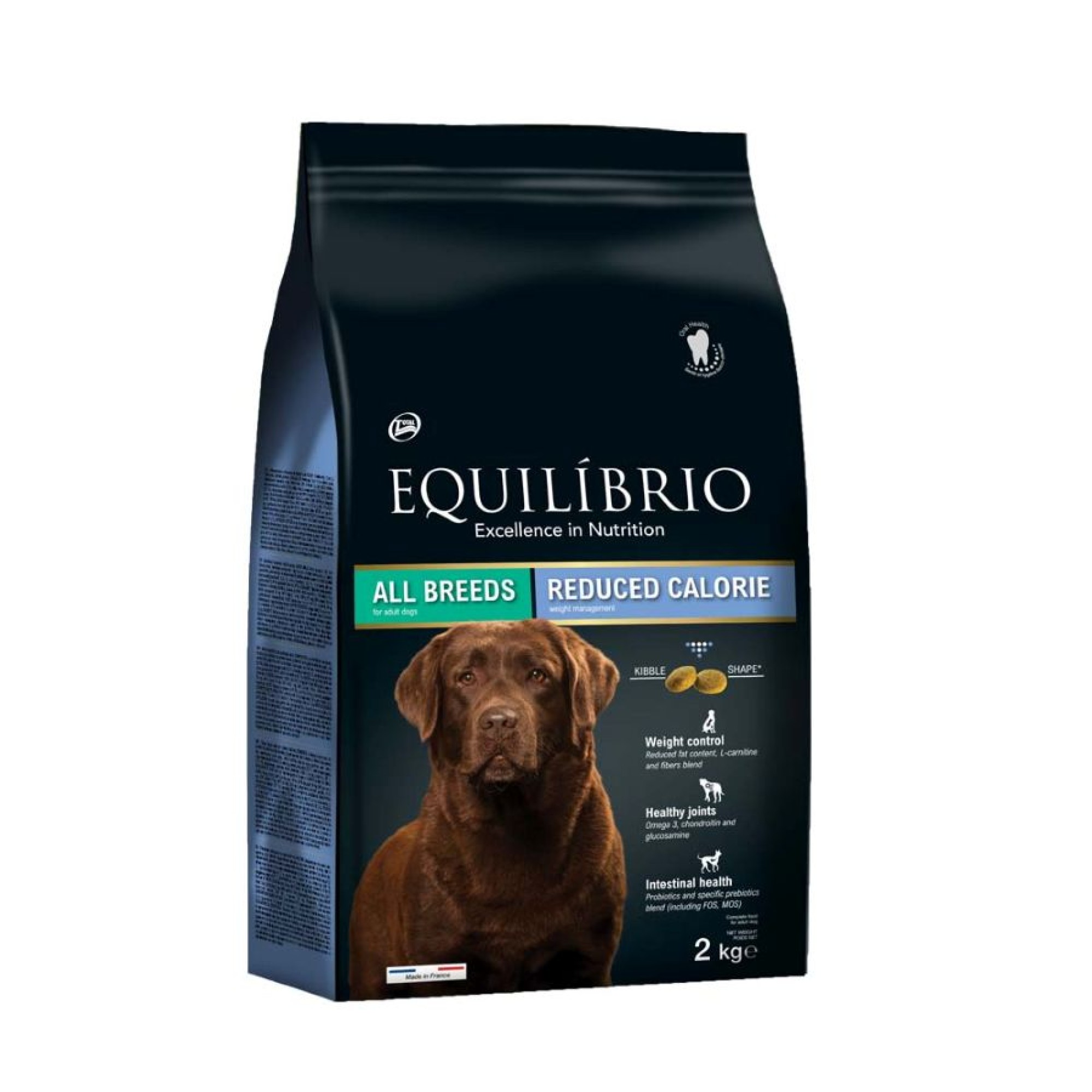 EQUILIBRIO ADULT DOG REDUCED CALORIE ALL BREEDS 2kg