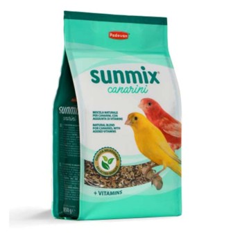 PADOVAN SUNMIX CANARINI ΒΑΣΙΚΗ ΤΡΟΦΗ ΓΙΑ ΚΑΝΑΡΙΝΙΑ 850gr