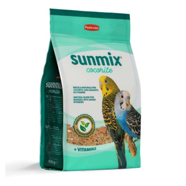 PADOVAN SUNMIX COCORITE ΤΡΟΦΗ ΓΙΑ BUDGIE ΠΑΠΑΓΑΛΟΥΣ 850gr