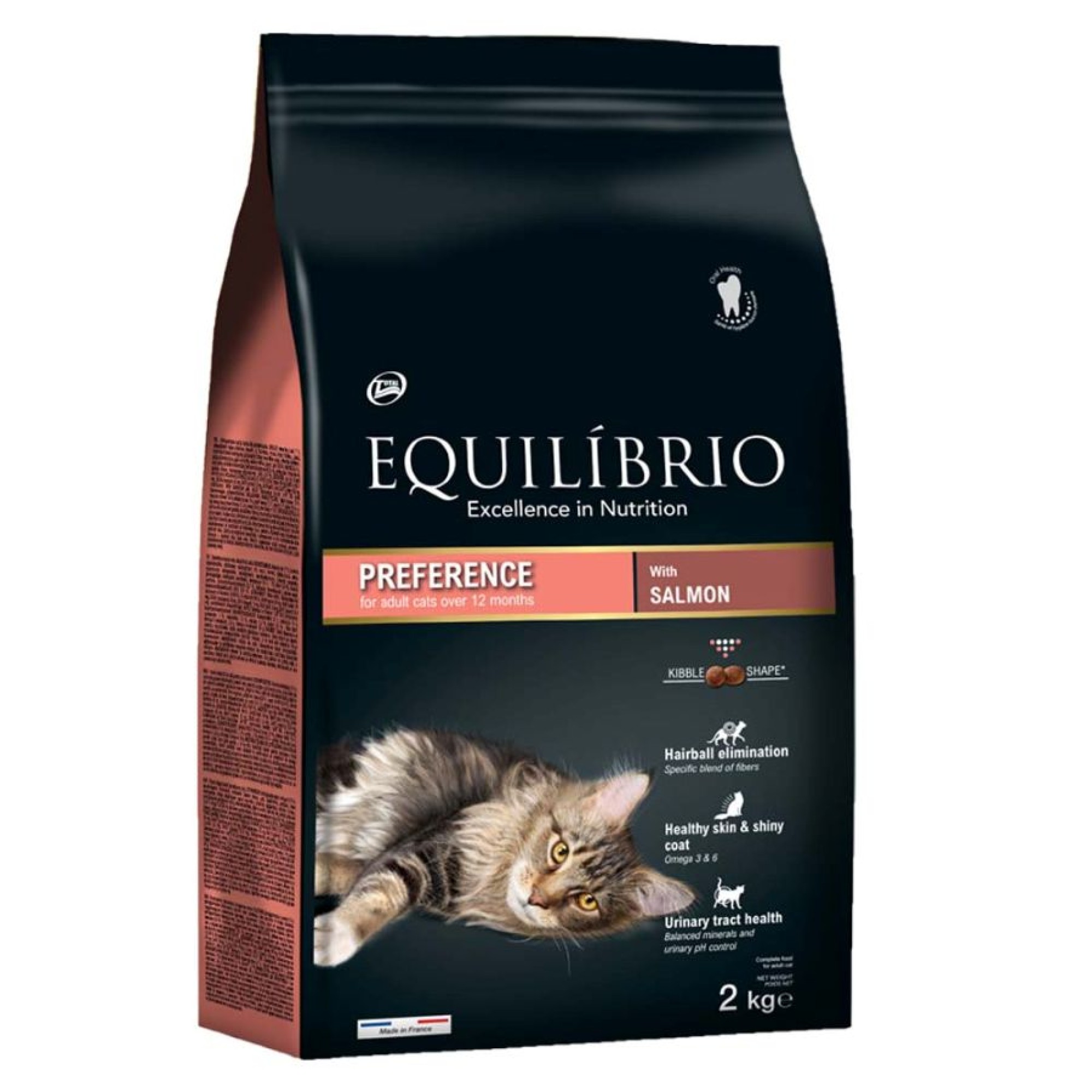 EQUILIBRIO ADULT CAT ΜΕ ΣΟΛΟΜΟ 2kg