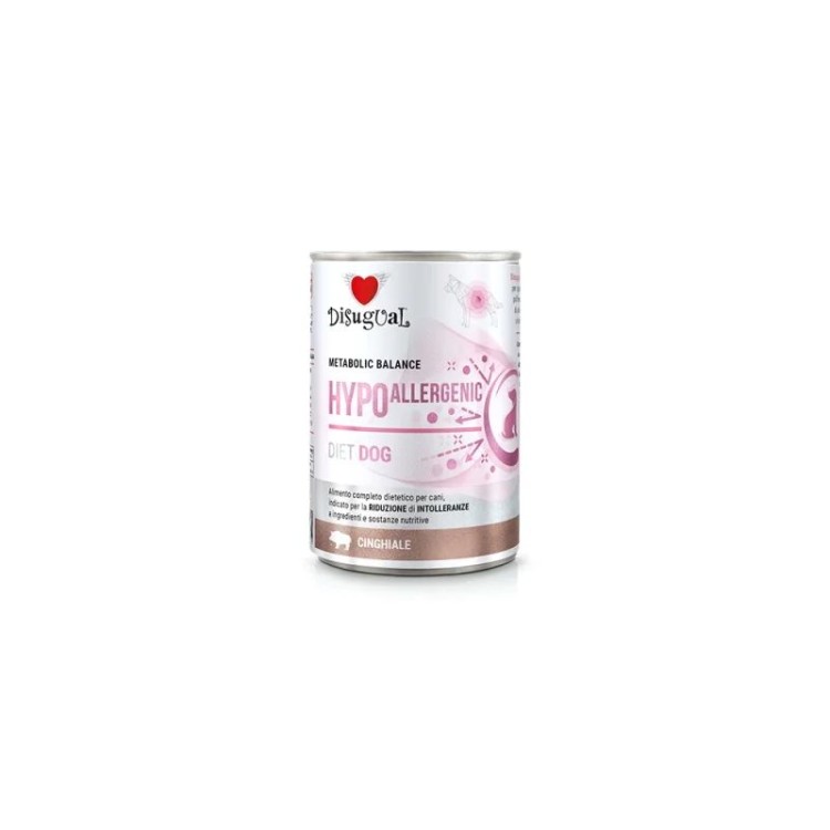 DISUGUAL DIET ADULT DOG HYPOALLERGENIC WET FOOD ΑΓΡΙΟΧΟΙΡΟΣ 400gr