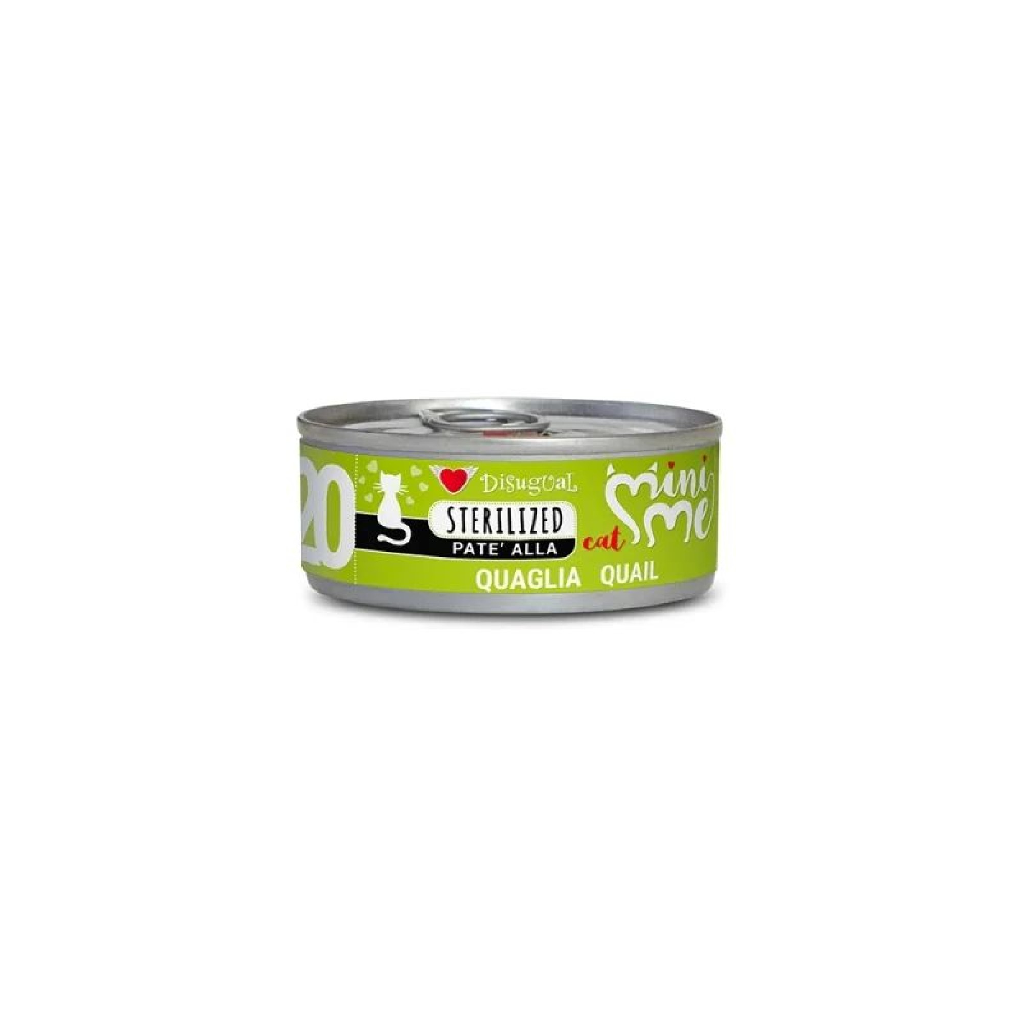 DISUGUAL MINI ME STERILISED ADULT CAT N.20 ΠΑΤΕ ΟΡΤΥΚΙ 85gr