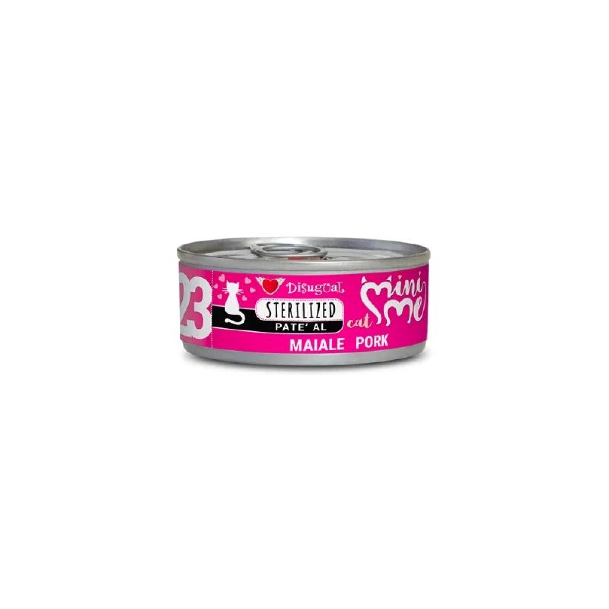 DISUGUAL MINI ME STERILISED ADULT CAT N.23 ΠΑΤΕ ΧΟΙΡΙΝΟ 85gr