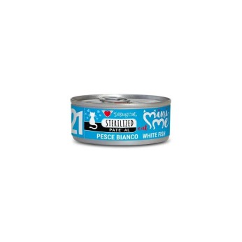 DISUGUAL MINI ME STERILISED ADULT CAT N.21 ΠΑΤΕ ΛΕΥΚΑ ΨΑΡΙΑ 85gr