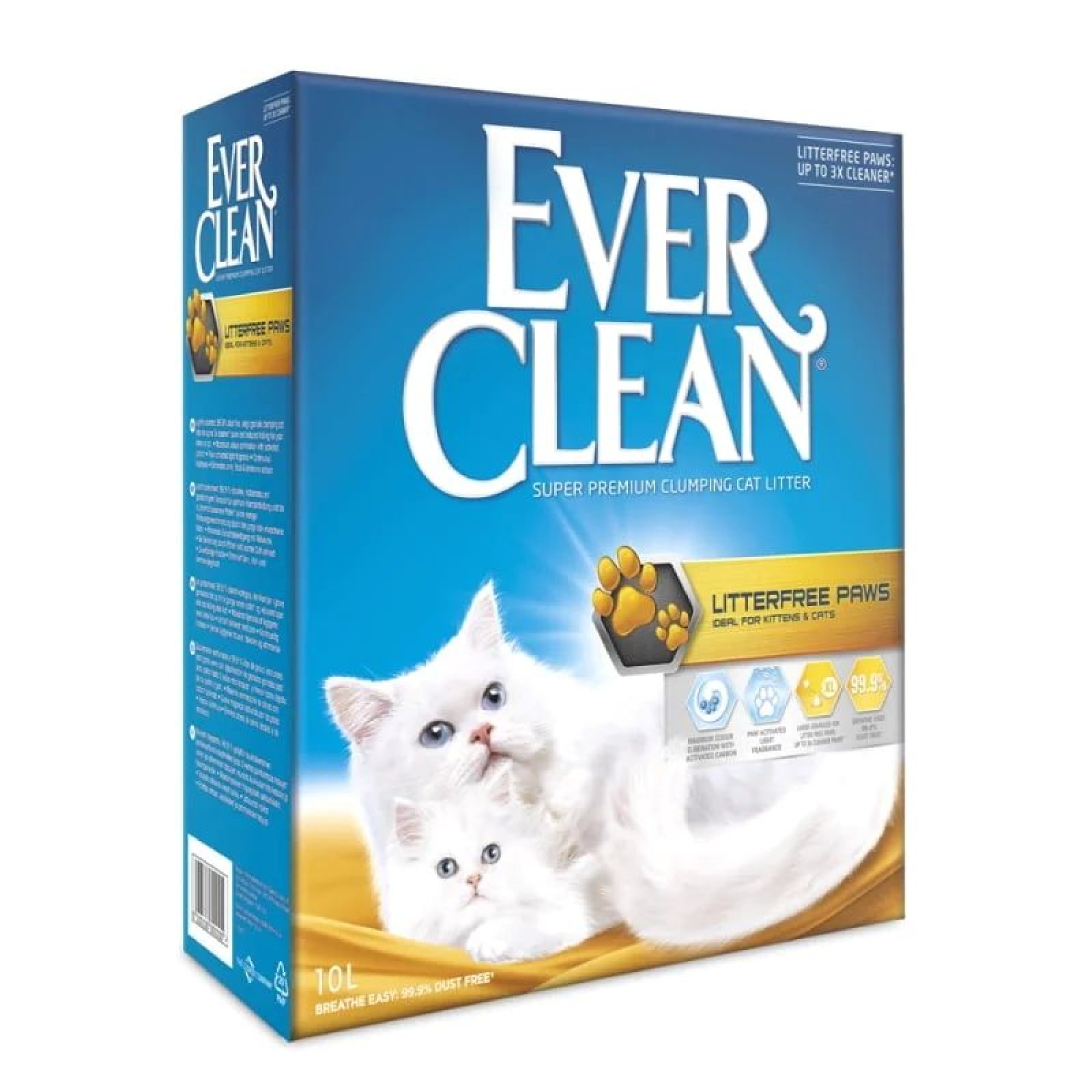 EVER CLEAN LITTERFREE PAWS CLUMPING CAT LITTER ΑΡΩΜΑΤΙΚΗ 10lt