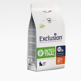 EXCLUSION VETERINARY DIET INTESTINAL ADULT CAT PORK AND RICE 1.5kg