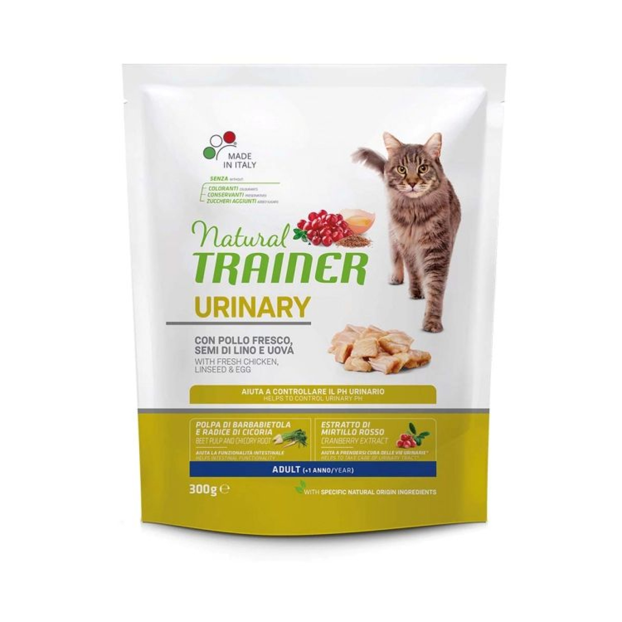 NATURAL TRAINER URINARY CARE ADULT CAT ΚΟΤΟΠΟΥΛΟ 300gr