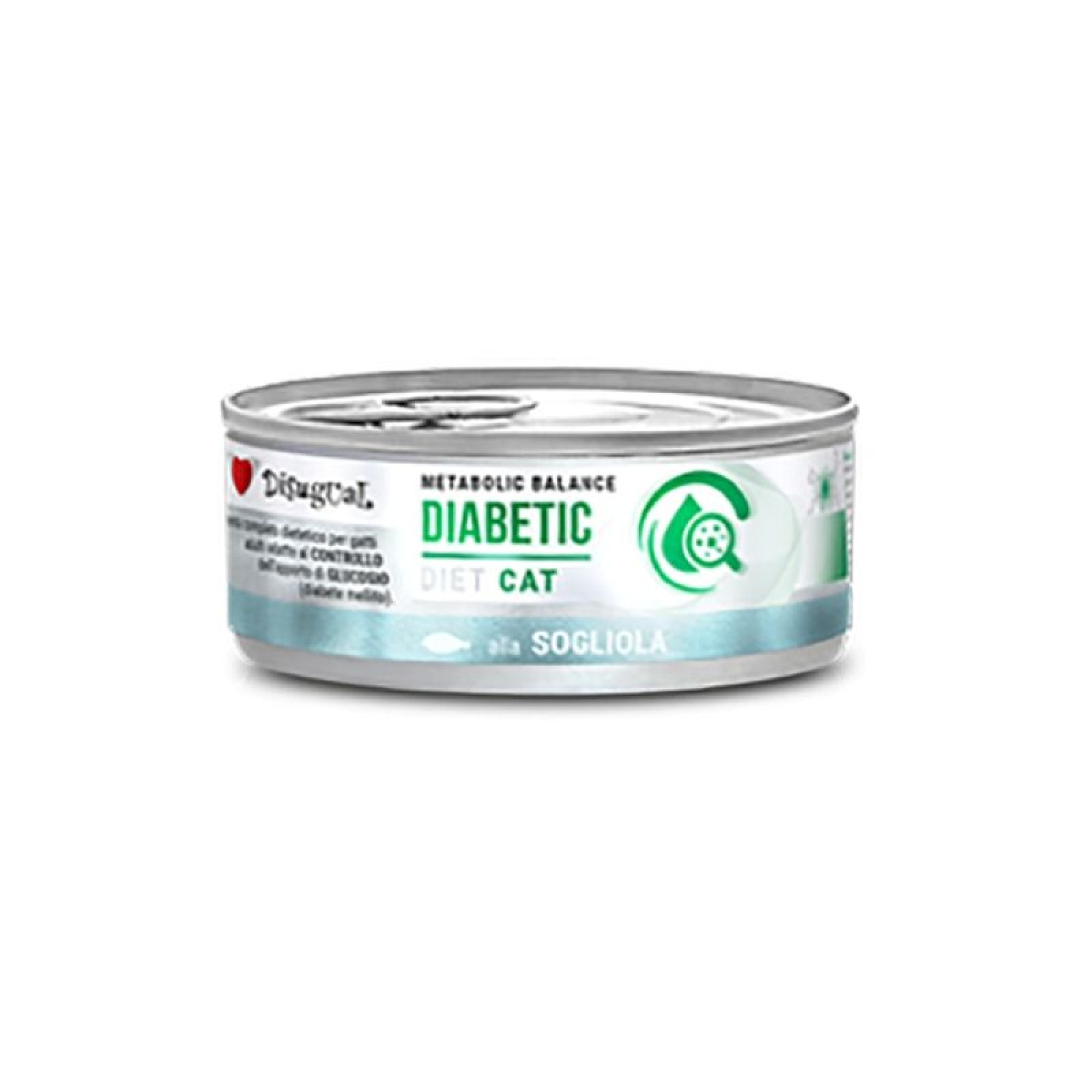 DISUGUAL DIET ADULT CAT DIABETIC WET FOOD ΓΛΩΣΣΑ 85gr