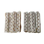 TAILSWINGERS RAWHIDE HOLE STICK CHICKEN AND DUCK MIX 12cm 80pcs