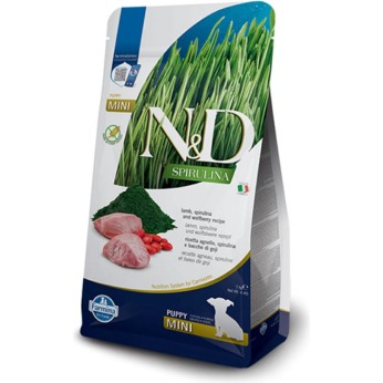 ND GRAIN FREE SPIRULINA LAMB AND WOLFBERRY PUPPY MINI 2kg ND GRAIN FREE SPIRULINA LAMB AND WOLFBERRY PUPPY MINI 2kg