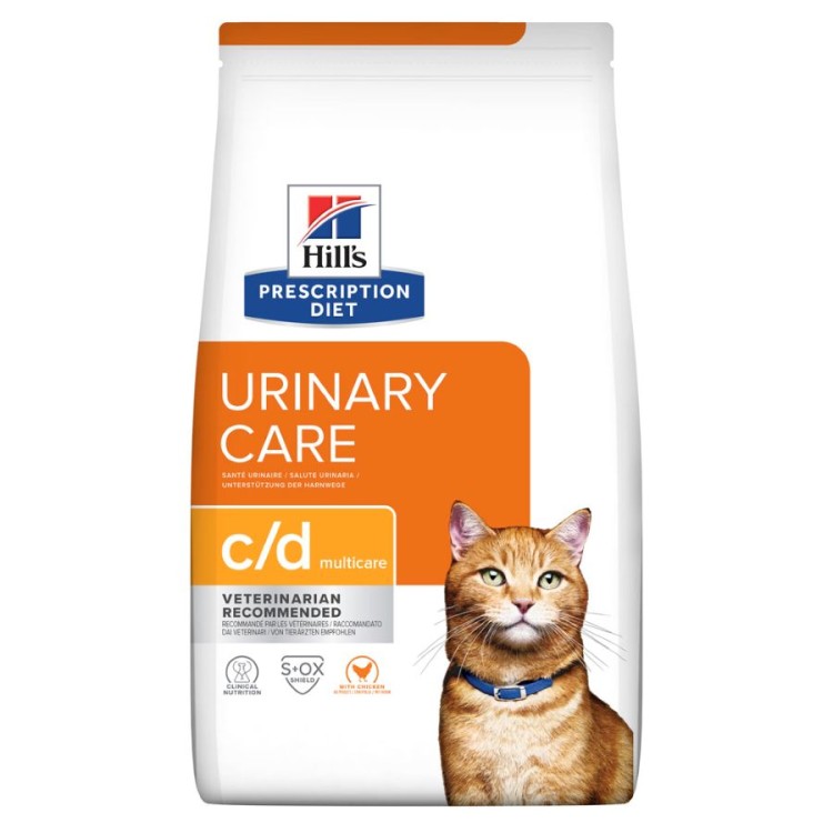 HILL'S PRESCRIPTION  C/D URINARY CARE ADULT CAT CHICKEN 400gr