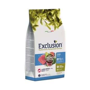 EXCLUSION MEDITERRANEO NOBLE GRAIN TUNA ADULT DOG LARGE BREEDS 12Kg EXCLUSION MEDITERRANEO NOBLE GRAIN TUNA ADULT DOG LARGE BREEDS 12Kg