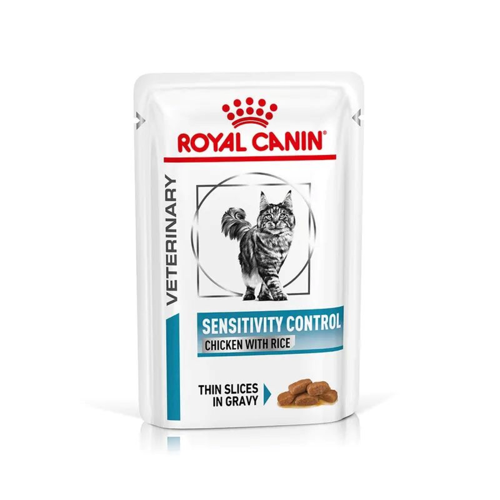 ROYAL CANIN VET DIET SENSITIVITY CONTROL ADULT CAT CHICKEN THIN SLICES IN GRAVY 85gr