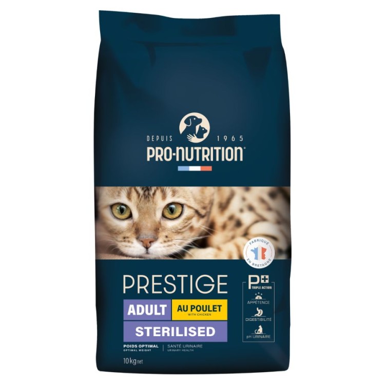 PRESTIGE PRO NUTRITION ADULT STERILISED CAT ΚΟΤΟΠΟΥΛΟ 10kg
