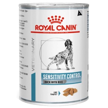 ROYAL CANIN VETERINARY DIET SENSITIVITY CONTROL ADULT DOG DUCK WITH RICE CAN 410gr ROYAL CANIN VETERINARY DIET SENSITIVITY CONTROL ADULT DOG DUCK WITH RICE CAN 410gr