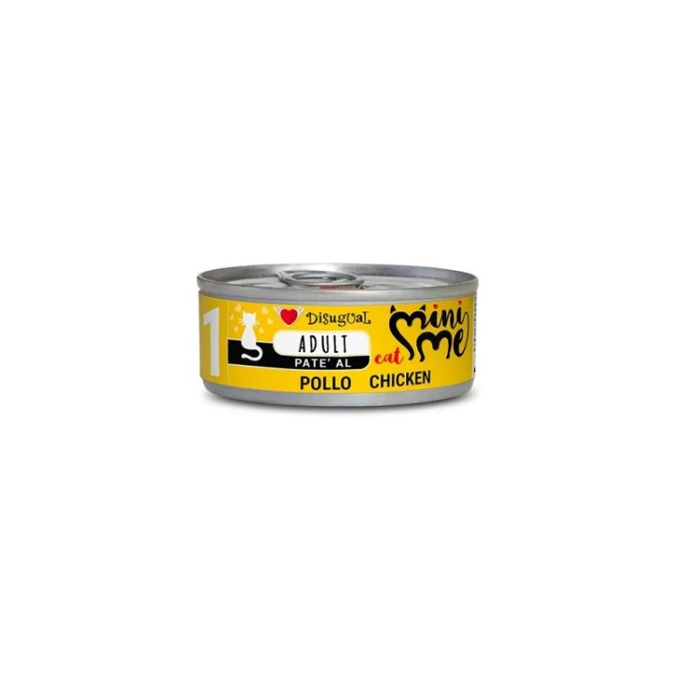 DISUGUAL MINI ME ADULT CAT N.1 ΠΑΤΕ ΚΟΤΟΠΟΥΛΟ 85gr DISUGUAL MINI ME ADULT CAT N.1 ΠΑΤΕ ΚΟΤΟΠΟΥΛΟ 85gr