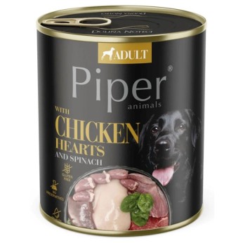 PIPER ADULT DOG WET FOOD ΚΑΡΔΙΑ ΚΟΤΟΠΟΥΛΟΥ ΚΑΙ ΣΠΑΝΑΚΙ 800gr PIPER ADULT DOG WET FOOD ΚΑΡΔΙΑ ΚΟΤΟΠΟΥΛΟΥ ΚΑΙ ΣΠΑΝΑΚΙ 800gr