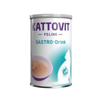 KATTOVIT FELINE DIET GASTRO DRINK ΚΛΙΝΙΚΗ ΣΟΥΠΑ ΚΟΤΟΠΟΥΛΟ ΓΙΑ ΓΑΤΕΣ ΜΕ ΓΑΣΤΡΕΝΤΕΡΙΚΑ ΠΡΟΒΛΗΜΑΤΑ 135ml