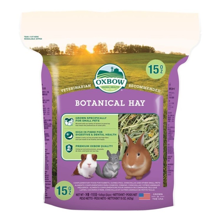 OXBOW BOTANICAL HAY ΧΟΡΤΟ ΤΡΩΚΤΙΚΩΝ 425gr