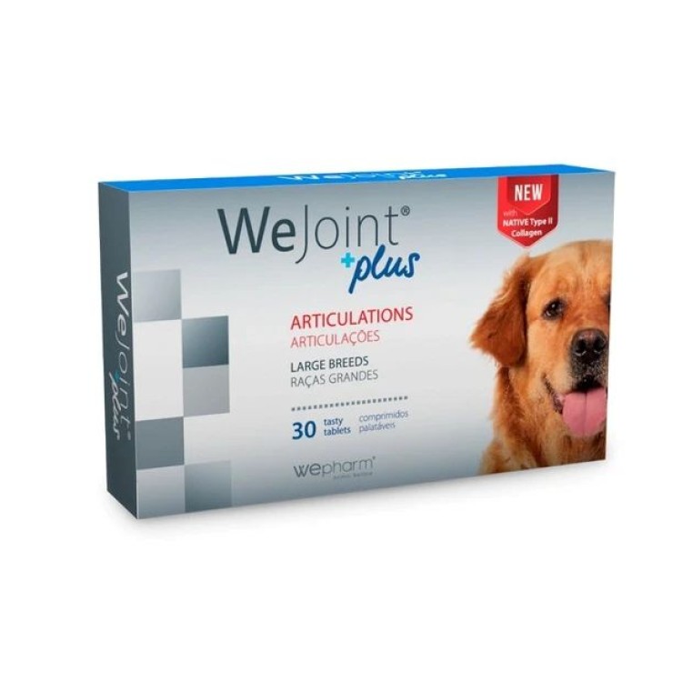 WEJOINT PLUS LARGE BREED ΣΥΜΠΛΗΡΩΜΑ ΔΙΑΤΡΟΦΗΣ ΓΙΑ ΑΡΘΡΩΣΕΙΣ ΚΑΙ ΟΣΤΑ ΣΚΥΛΟΥ 30tabs