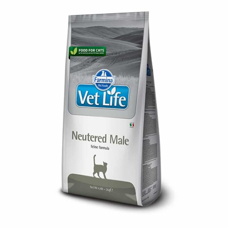 VET LIFE NEUTERED MALE ADULT CAT 2kg