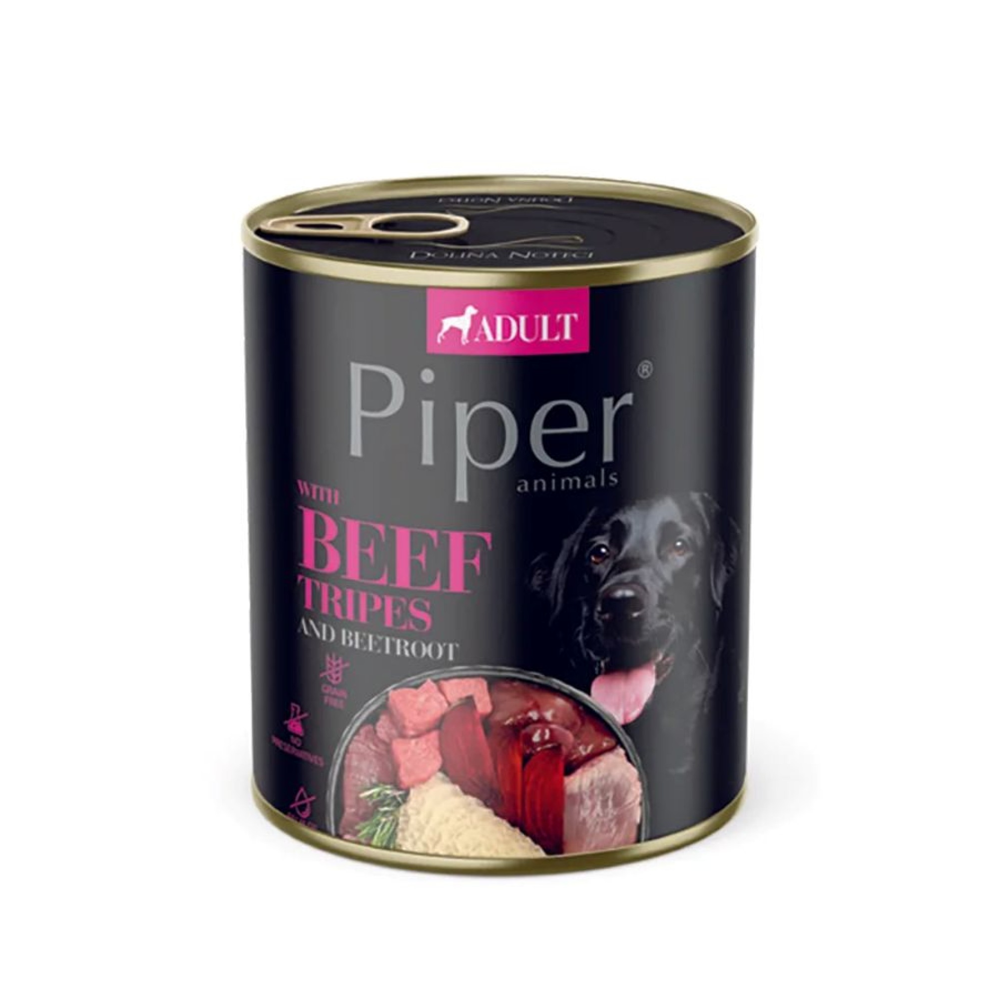 PIPER ADULT DOG WET FOOD ΕΝΤΟΣΘΙΑ ΒΟΔΙΝΟΥ 800gr