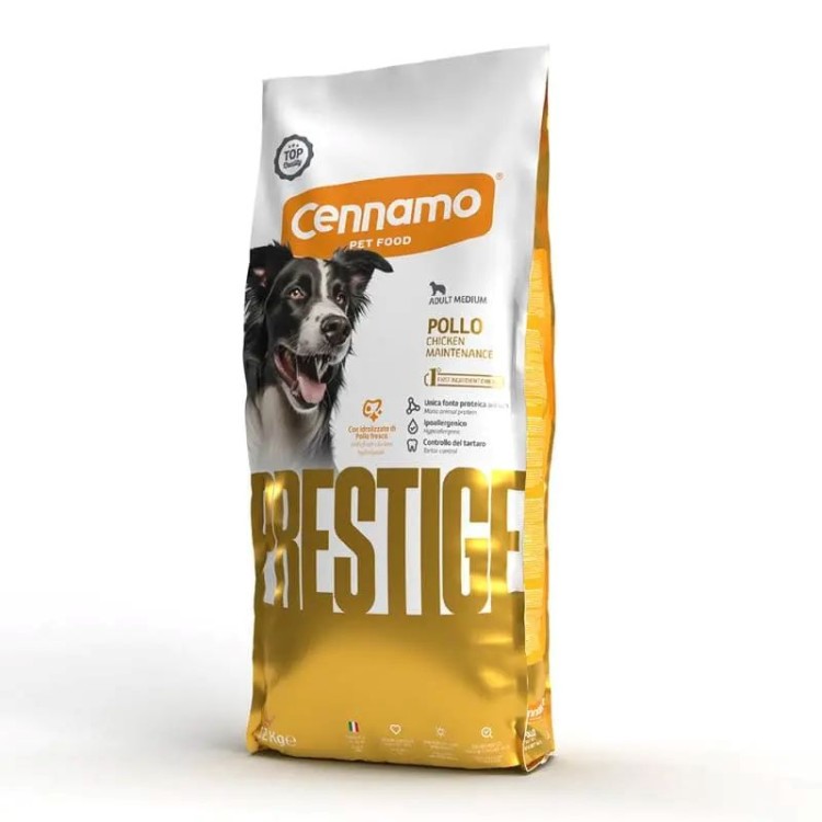 CENNAMO PRESTIGE ADULT DOG MEDIUM BREED CHICKEN 12kg