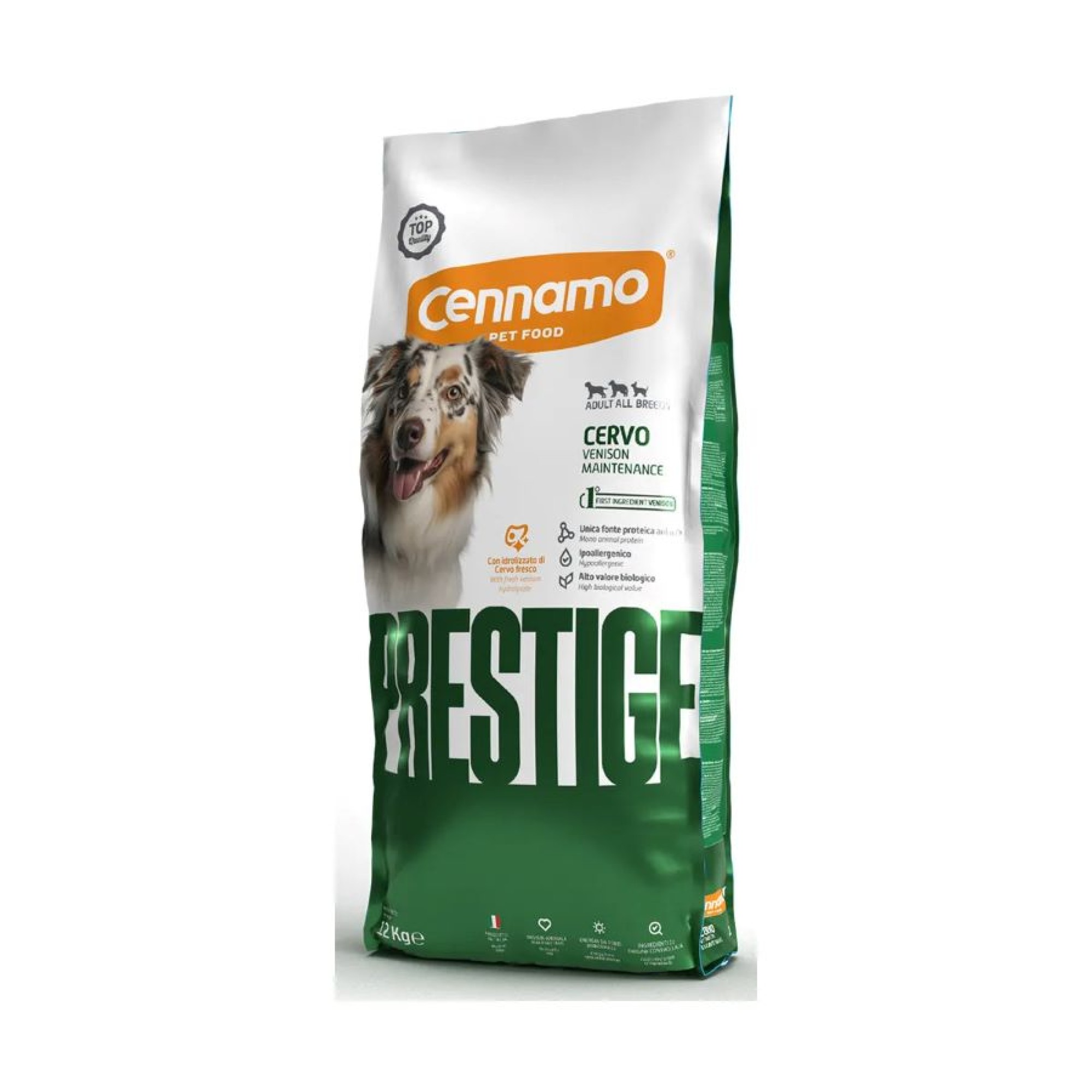 CENNAMO PRESTIGE ADULT DOG ALL BREEDS VENISON 12kg