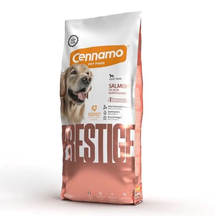 CENNAMO PRESTIGE ADULT DOG MAXI BREEDS SALMON 12kg