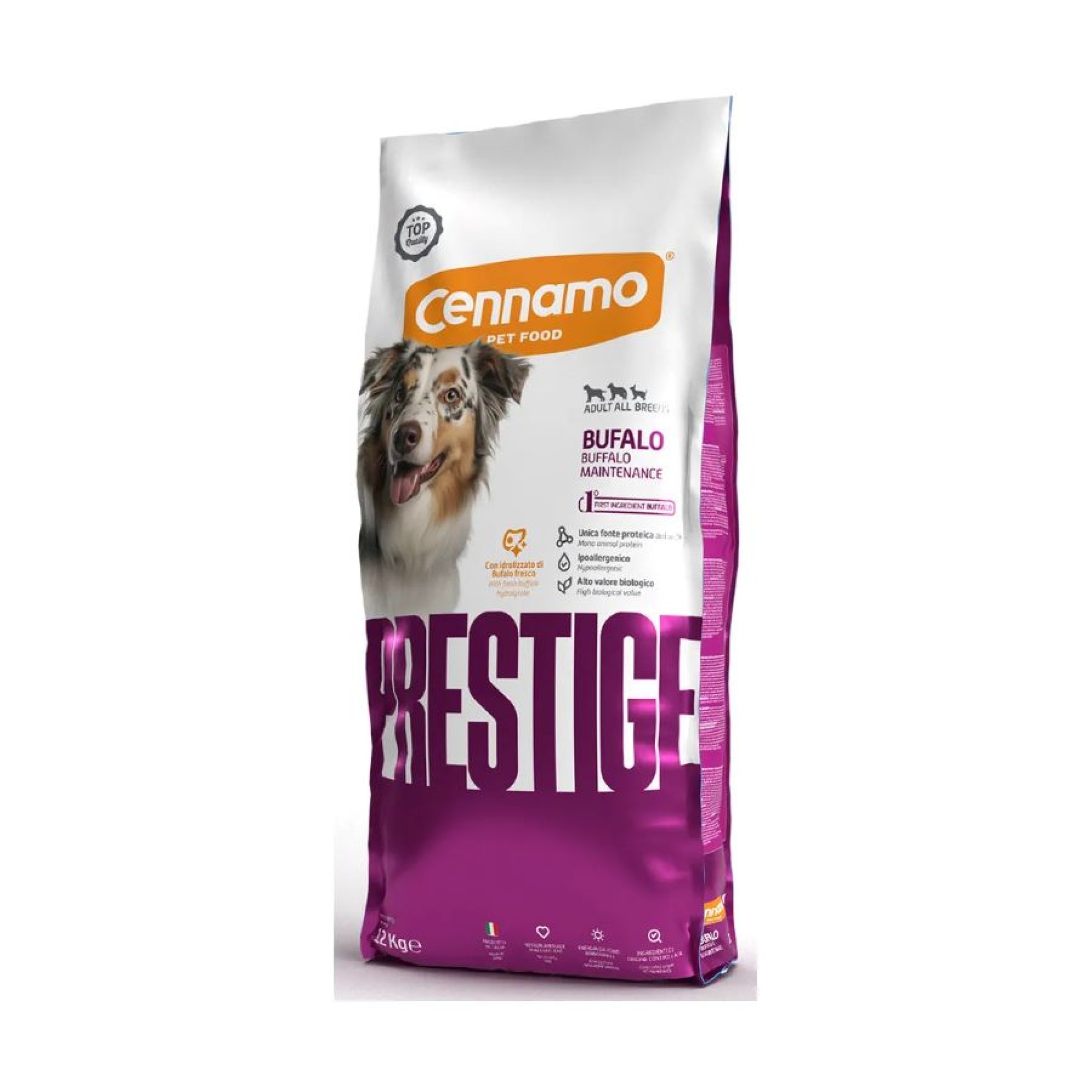 CENNAMO PRESTIGE ADULT DOG ALL BREEDS BUFALO 12kg