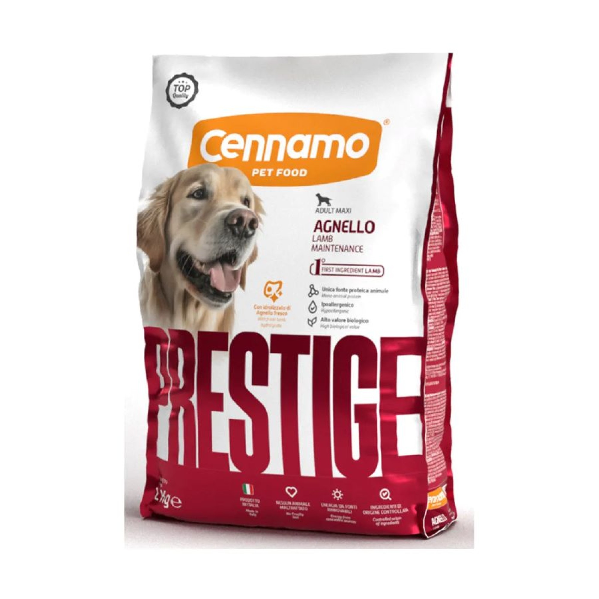 CENNAMO PRESTIGE ADULT DOG MAXI BREEDS LAMB 2kg