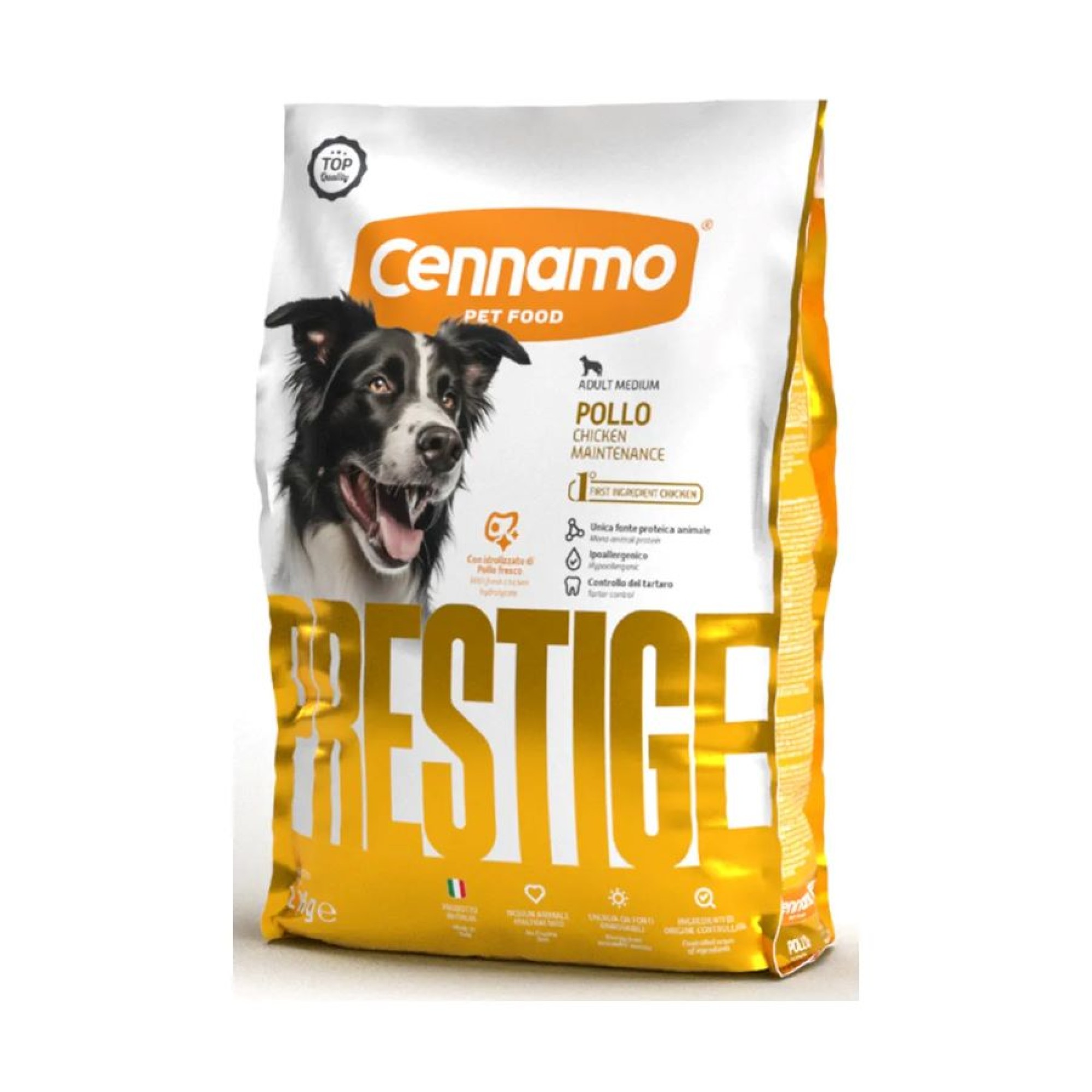 CENNAMO PRESTIGE ADULT DOG MEDIUM BREED CHICKEN 2kg
