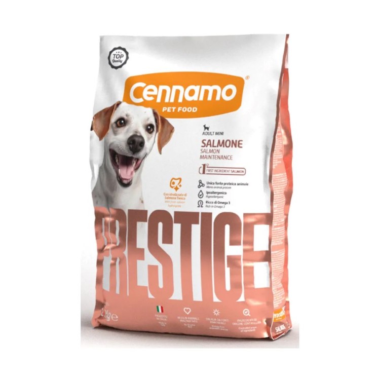 CENNAMO PRESTIGE ADULT DOG MΙΝI BREEDS SALMON 2kg