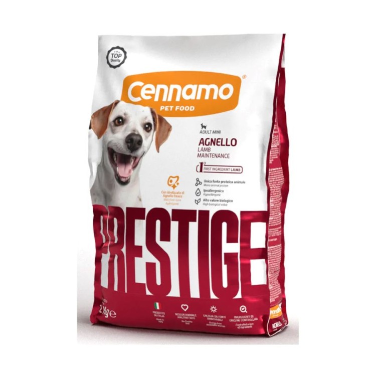 CENNAMO PRESTIGE ADULT DOG MΙΝI BREEDS LAMB 2kg