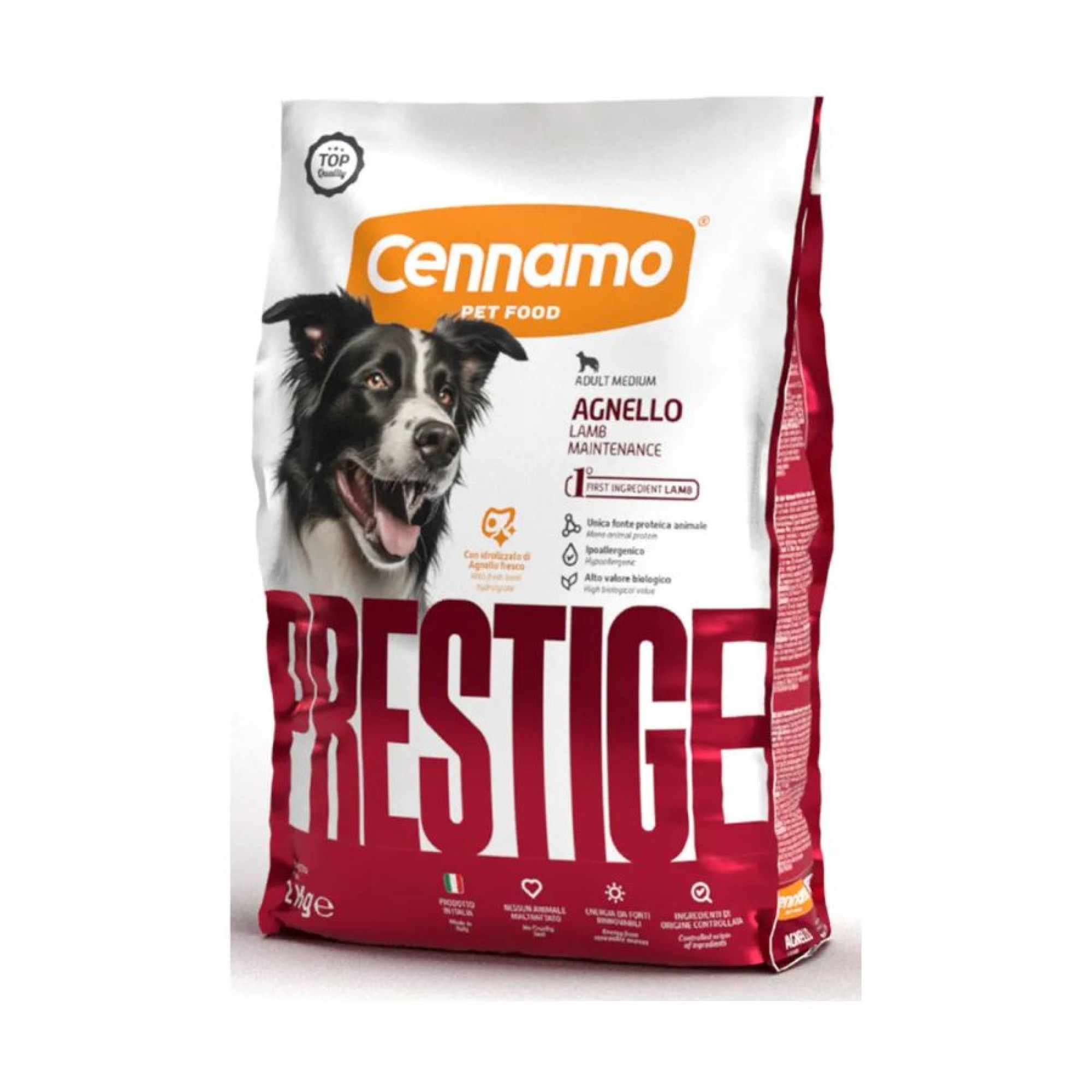 CENNAMO PRESTIGE ADULT DOG MEDIUM BREED LAMB 2kg