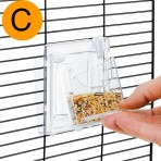FERPLAST ΚΛΟΥΒΙ ΠΤΗΝΩΝ REKORD 2 ΑΣΠΡΟ 39x25x41cm