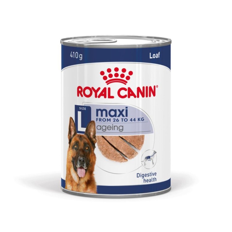 ROYAL CANIN MAXI AGEING DOG LOAF CAN 410gr ROYAL CANIN MAXI AGEING DOG LOAF CAN 410gr