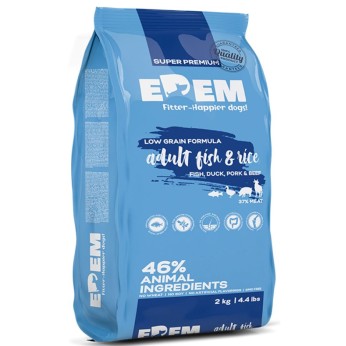 EDEM ADULT DOG ΨΑΡΙ ΚΑΙ ΡΥΖΙ 2kg ΚΑΙ 500gr ΔΩΡΟ EDEM ADULT DOG ΨΑΡΙ ΚΑΙ ΡΥΖΙ 2kg ΚΑΙ 500gr ΔΩΡΟ