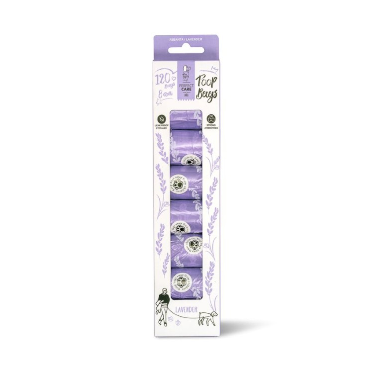 PERFECT CARE ΣΑΚΟΥΛΑΚΙΑ ΥΓΙΕΙΝΗΣ ΜΕ ΑΡΩΜΑ ΛΕΒΑΝΤΑΣ 8pcs