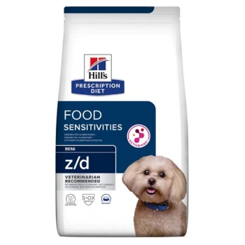 HILL'S PRESCRIPTION DIET Z/D FOOD SENSITIVITIES CARE ADULT MINI DOG 1kg