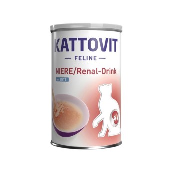 KATTOVIT FELINE DIET RENAL DRINK ΚΛΙΝΙΚΗ ΣΟΥΠΑ ΠΑΠΙΑ ΚΑΙ ΚΟΤΟΠΟΥΛΟ ΓΙΑ ΓΑΤΕΣ ΜΕ ΝΕΦΡΙΚΗ ΑΝΕΠΑΡΚΕΙΑ 135ml